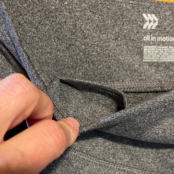 All in Motion Gray Capris - Picture 7 of 10